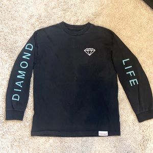 Men’s Diamond Supply long sleeve shirt-Medium